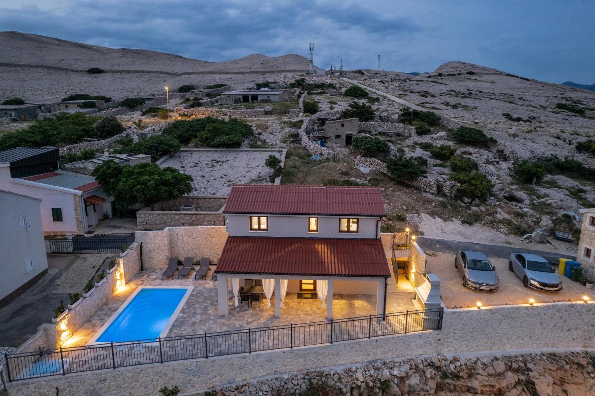 Villa Kamia With Private Heated Pool And Electric Vehicle Adapter Zubovići المظهر الخارجي الصورة