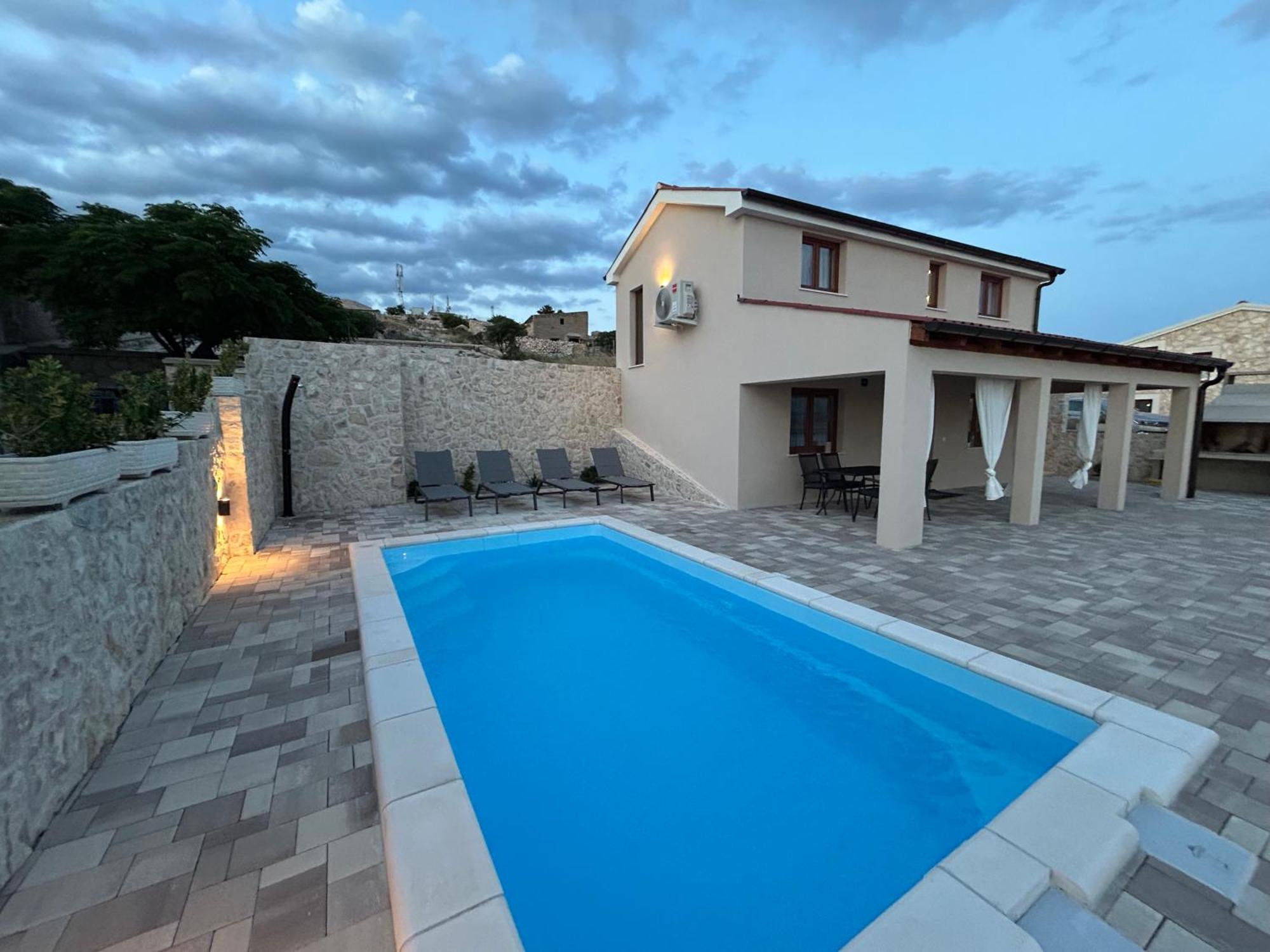 Villa Kamia With Private Heated Pool And Electric Vehicle Adapter Zubovići المظهر الخارجي الصورة