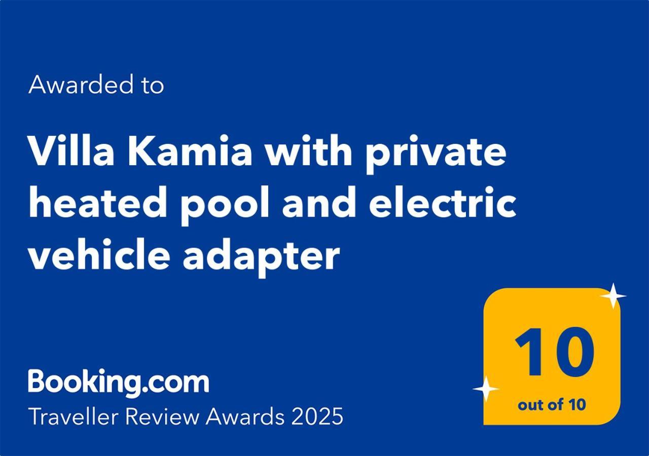 Villa Kamia With Private Heated Pool And Electric Vehicle Adapter Zubovići المظهر الخارجي الصورة